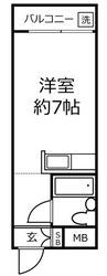 リエス千葉新町　の物件間取画像